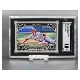 2013 Topps Gypsy Queen Mike Trout Baseball Card #SS-MT SGC 10