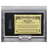2013 Topps Gypsy Queen Mike Trout Baseball Card #SS-MT SGC 10
