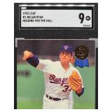 1993 Leaf Nolan Ryan Baseball Card #1 SGC 9