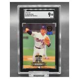 1993 Leaf Nolan Ryan Baseball Card #1 SGC 9