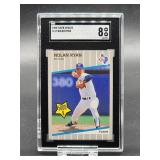 1989 Fleer Update Nolan Ryan Baseball Card #U-67 SGC 8