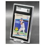 1989 Fleer Update Nolan Ryan Baseball Card #U-67 SGC 8