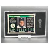 1992 Pinnacle Frank Thomas Baseball Card #1 SGC 8.5