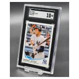 2013 Topps Derek Jeter Baseball Card #373 SGC 10