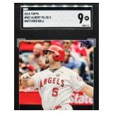 2018 Topps Albert Pujols Baseball Card #582 SGC 9
