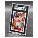 2012 Topps Update Mike Trout Baseball Card #US144 SGC 9.5