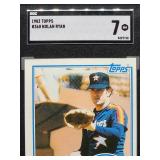 1983 Topps Nolan Ryan Baseball Card #360 SGC 7