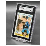 1983 Topps Nolan Ryan Baseball Card #360 SGC 7