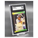1989 Donruss Tony Gwynn Baseball Card #128 SGC 9