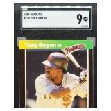 1989 Donruss Tony Gwynn Baseball Card #128 SGC 9