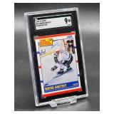 1990-91 Score Wayne Gretzky Hockey Card #347 SGC 9