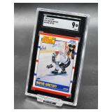 1990-91 Score Wayne Gretzky Hockey Card #347 SGC 9