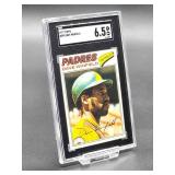 1977 Topps Dave Winfield Baseball Card #390 SGC 6.5