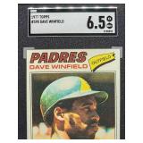 1977 Topps Dave Winfield Baseball Card #390 SGC 6.5