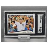 2014 Topps Miguel Cabrera Baseball Card #250 SGC 9.5