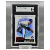2005 Topps Pristine Legends Nolan Ryan Baseball Card #36 SGC 7