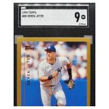 1999 Topps Derek Jeter Baseball Card #85 SGC 9