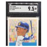 1991 Score Ken Griffey Jr. All-Star Baseball Card #396 SGC 9.5