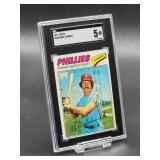 1977 Topps Mike Schmidt Baseball Card #140 SGC 5
