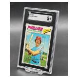 1977 Topps Mike Schmidt Baseball Card #140 SGC 5