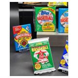 (12) Assorted Year Packs of New Old Stock Baseball Cards