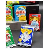 (12) Assorted Year Packs of New Old Stock Baseball Cards