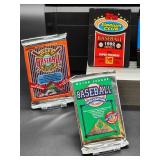 (12) Assorted Year Packs of New Old Stock Baseball Cards