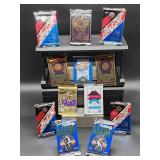 (12) Assorted Year Packs of New Old Stock Baseball Cards