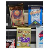(12) Assorted Year Packs of New Old Stock Baseball Cards