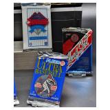 (12) Assorted Year Packs of New Old Stock Baseball Cards
