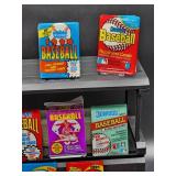 (12) Assorted Year Packs of New Old Stock Baseball Cards