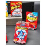 (12) Assorted Year Packs of New Old Stock Baseball Cards