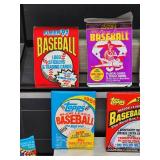 (12) Assorted Year Packs of New Old Stock Baseball Cards