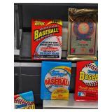 (12) Assorted Year Packs of New Old Stock Baseball Cards