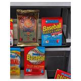 (12) Assorted Year Packs of New Old Stock Baseball Cards