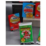 (12) Assorted Year Packs of New Old Stock Baseball Cards