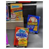 (12) Assorted Year Packs of New Old Stock Baseball Cards