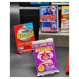 (12) Assorted Year Packs of New Old Stock Baseball Cards