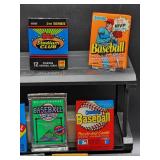 (12) Assorted Year Packs of New Old Stock Baseball Cards