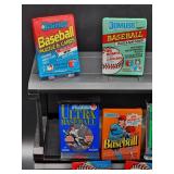 (12) Assorted Year Packs of New Old Stock Baseball Cards