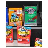 (12) Assorted Year Packs of New Old Stock Baseball Cards