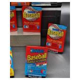 (12) Assorted Year Packs of New Old Stock Baseball Cards
