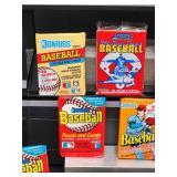 (12) Assorted Year Packs of New Old Stock Baseball Cards