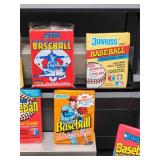 (12) Assorted Year Packs of New Old Stock Baseball Cards