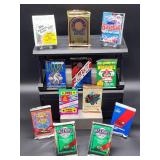 (12) Assorted Year Packs of New Old Stock Baseball Cards