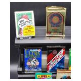 (12) Assorted Year Packs of New Old Stock Baseball Cards