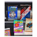 (12) Assorted Year Packs of New Old Stock Baseball Cards