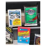 (12) Assorted Year Packs of New Old Stock Baseball Cards