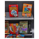 (12) Assorted Year Packs of New Old Stock Baseball Cards