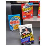 (12) Assorted Year Packs of New Old Stock Baseball Cards